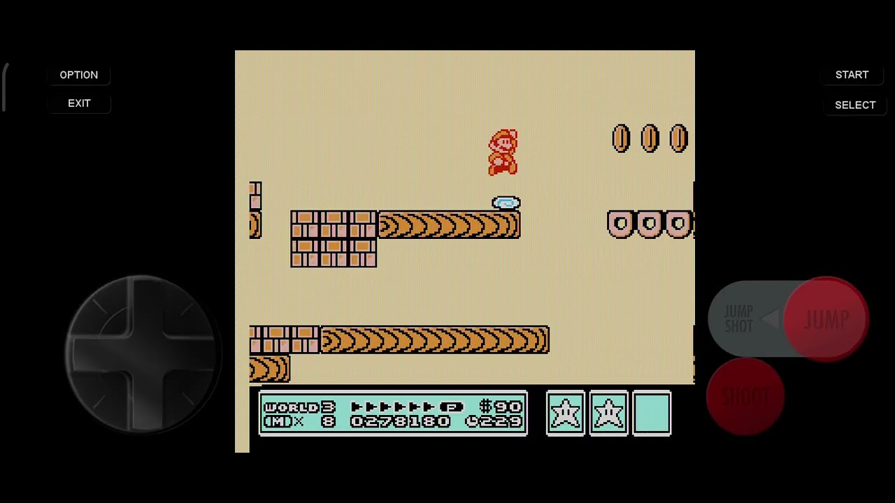 Mario 3 en emulador parte 3(Youtube no me deja videos más de 15 minutos)