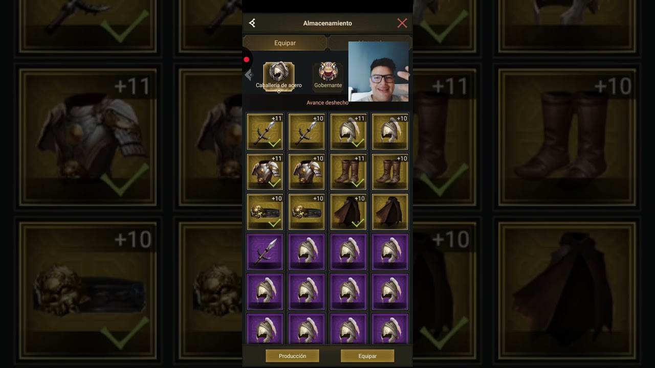Video armadura dragon de rise of castles