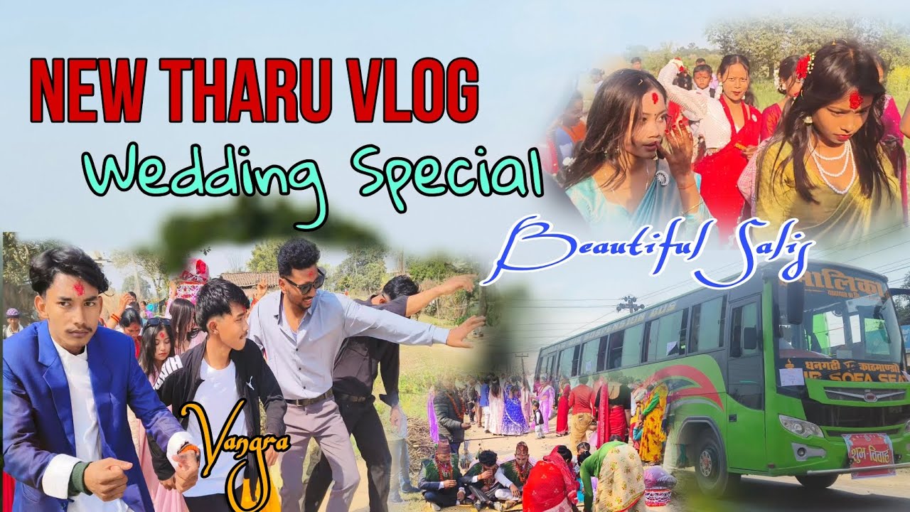 wedding special new tharu vlog video shubham Chaudhary