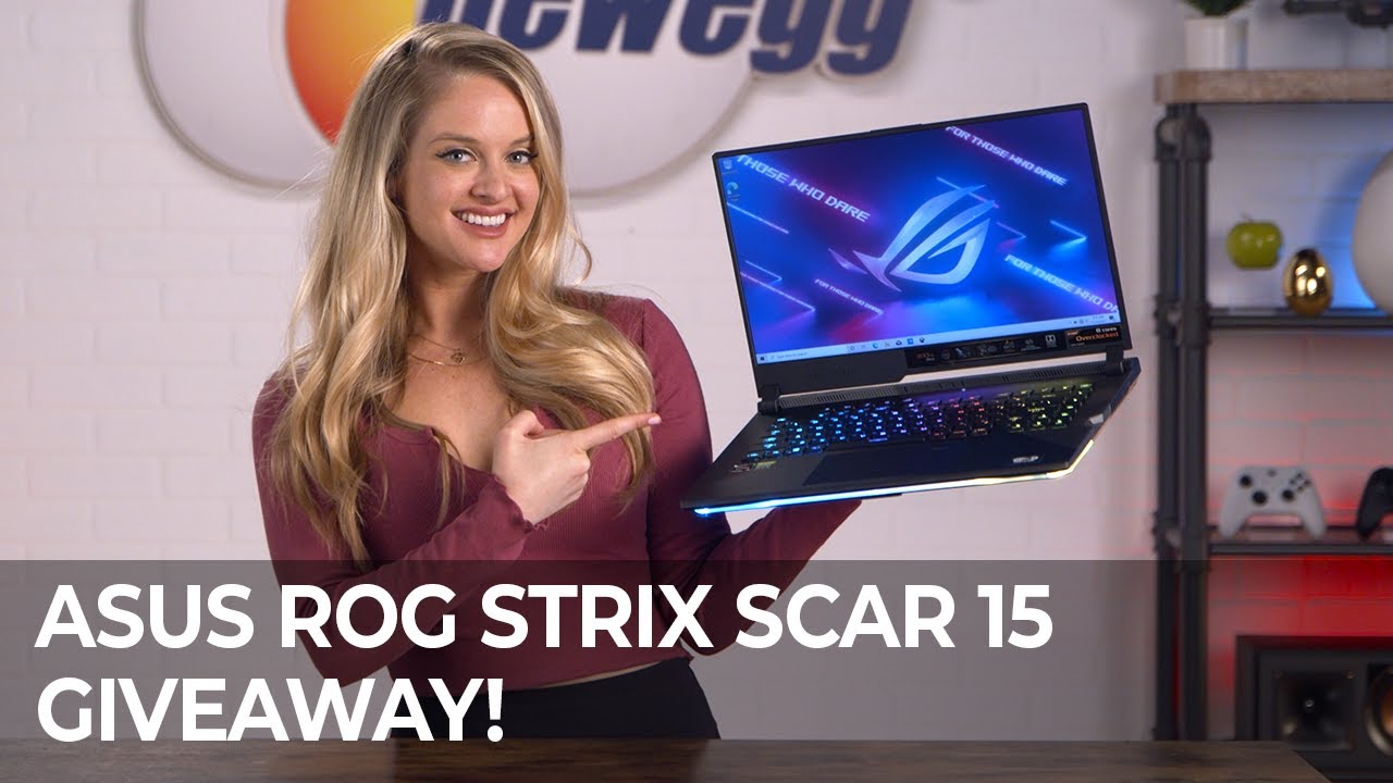 Unbox This GIVEAWAY! - ASUS ROG Strix Scar 15!
