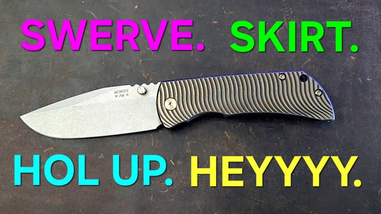 This Knife Sweved Into My Pocket! McNees MAC2 3.5 Sweve Overview!