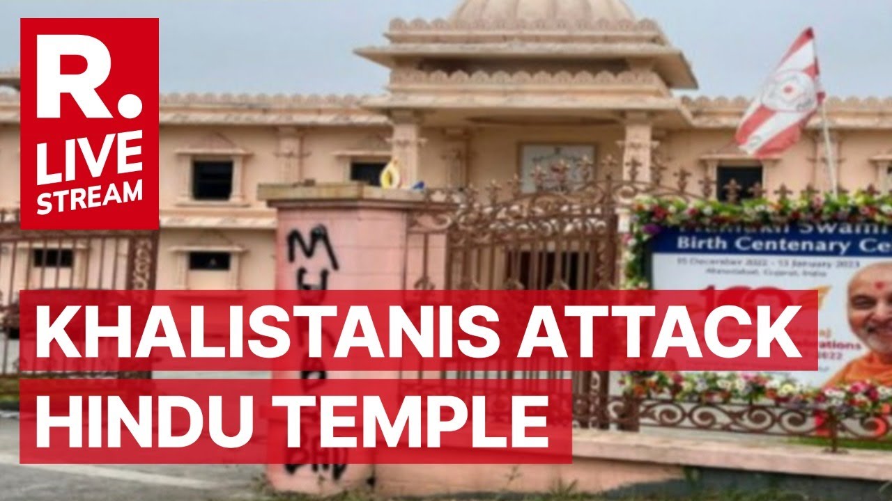 Hindu Temple Attacked In Melbourne | Khalistani Forces Vandalise Temple In Australia | LIVE