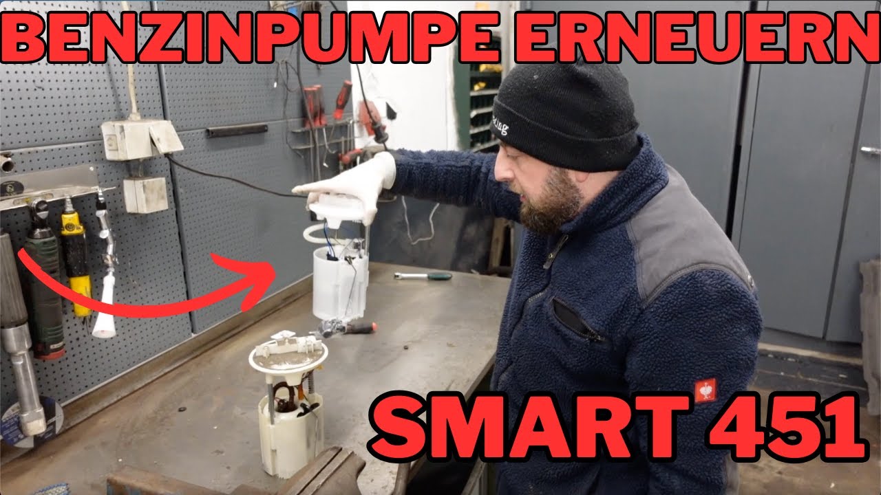 SMART 451 BENZINPUMPE / KRAFTSTOFFPUMPE WECHSELN | SPRINGT NICHT AN