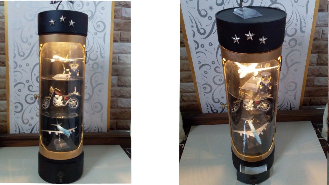 Lampu hias pipa PVC  
