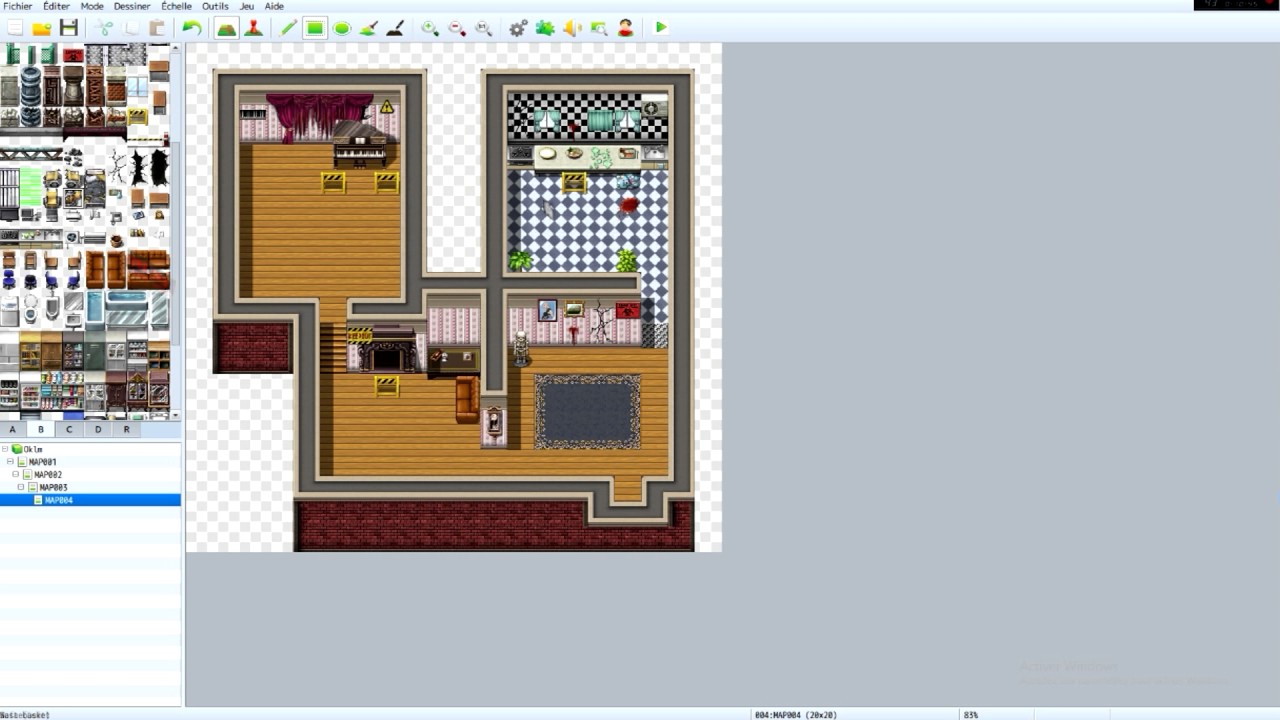 Speed Mapping #2 | By Byxis Geek & The Snowly | RPG MAKER MV