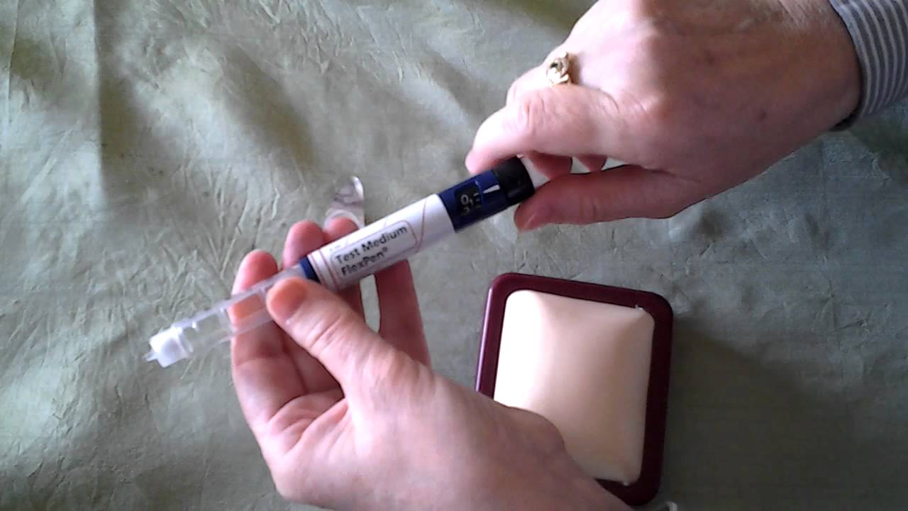 Technique d'injection de l'insuline