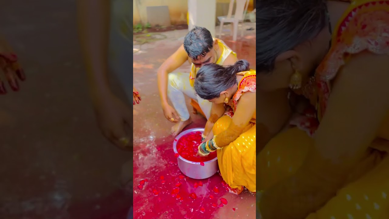 Part-5 #subscribe #wedding #marathihaldi #love #youtubeshorts #youtube #explore