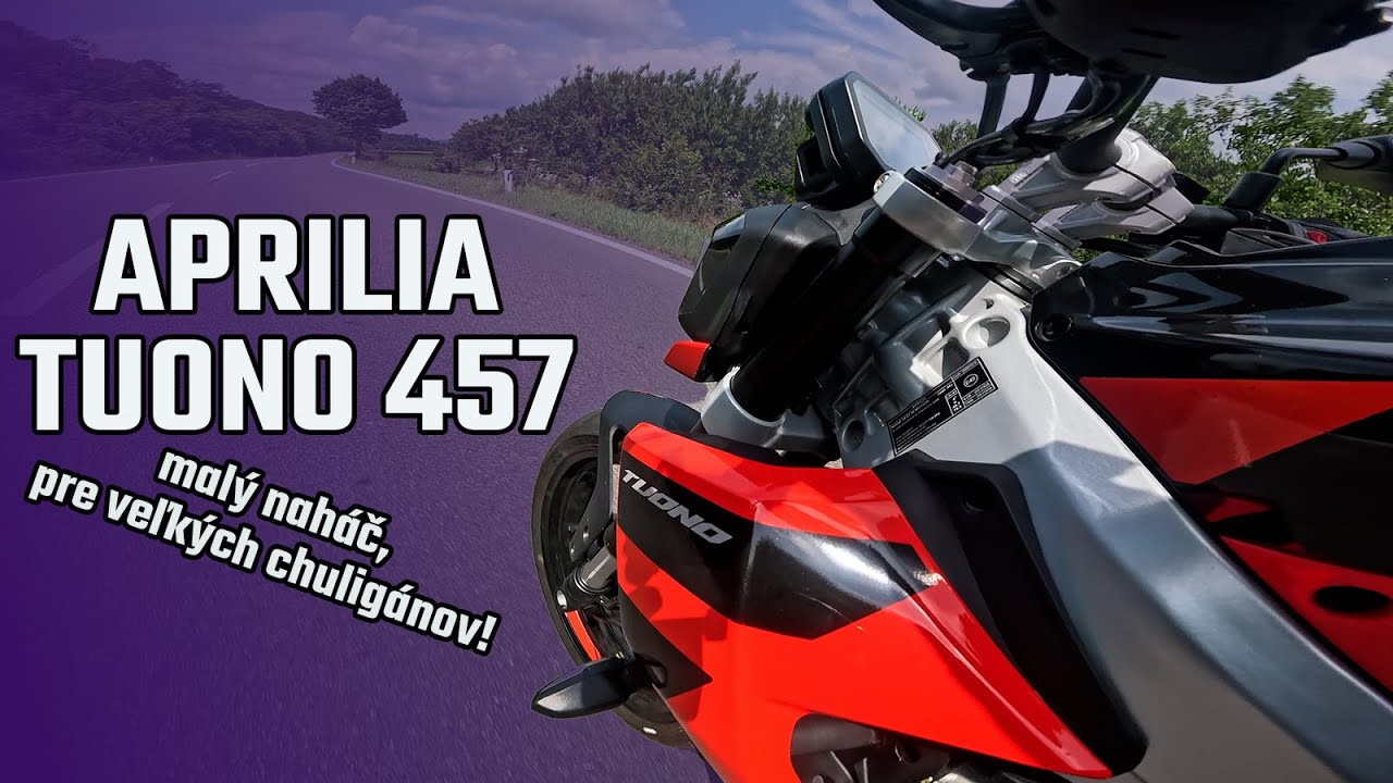 Aprilia Tuono 457 – malý brat legendy, ktorý prináša veľký zážitok! - motocykel.sk