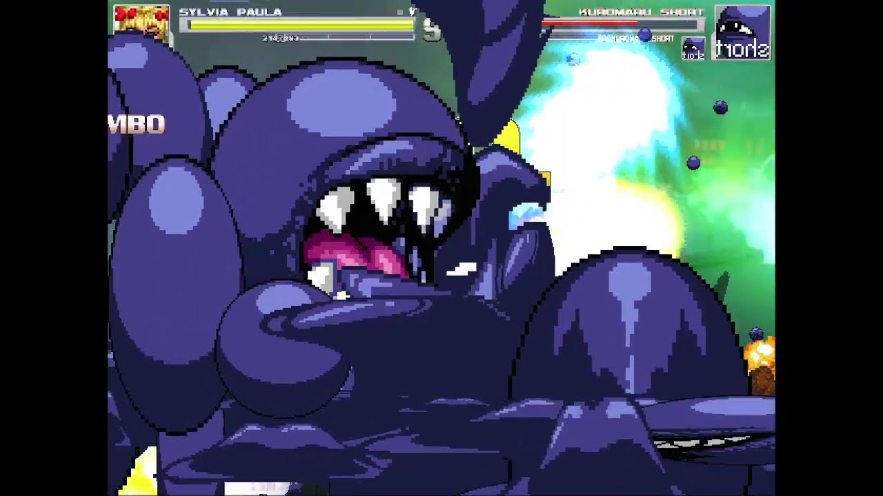 M.U.G.E.N. - Team Sylvia Paula vs Binding Monster