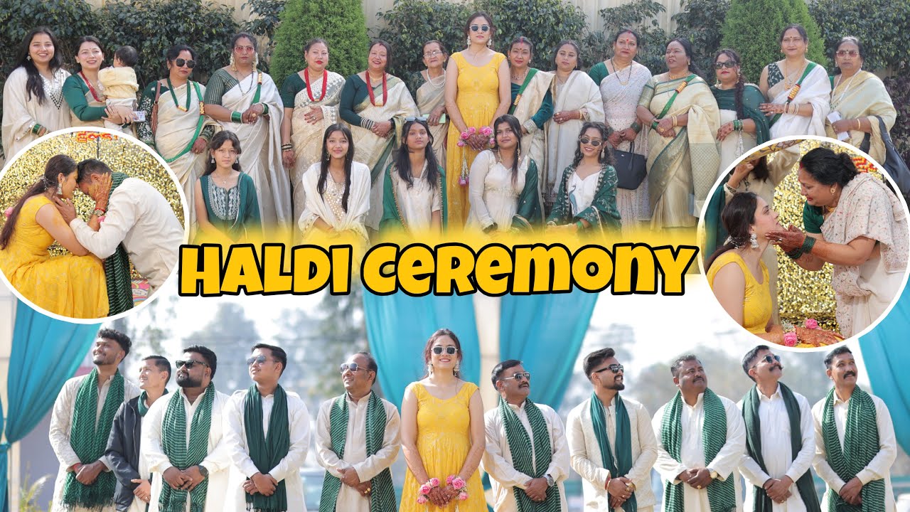 My Haldi Day 💛 Haldi Ceremony Vlog | Mummy Papa Huye Emotional 🥹 #haldiceremony 