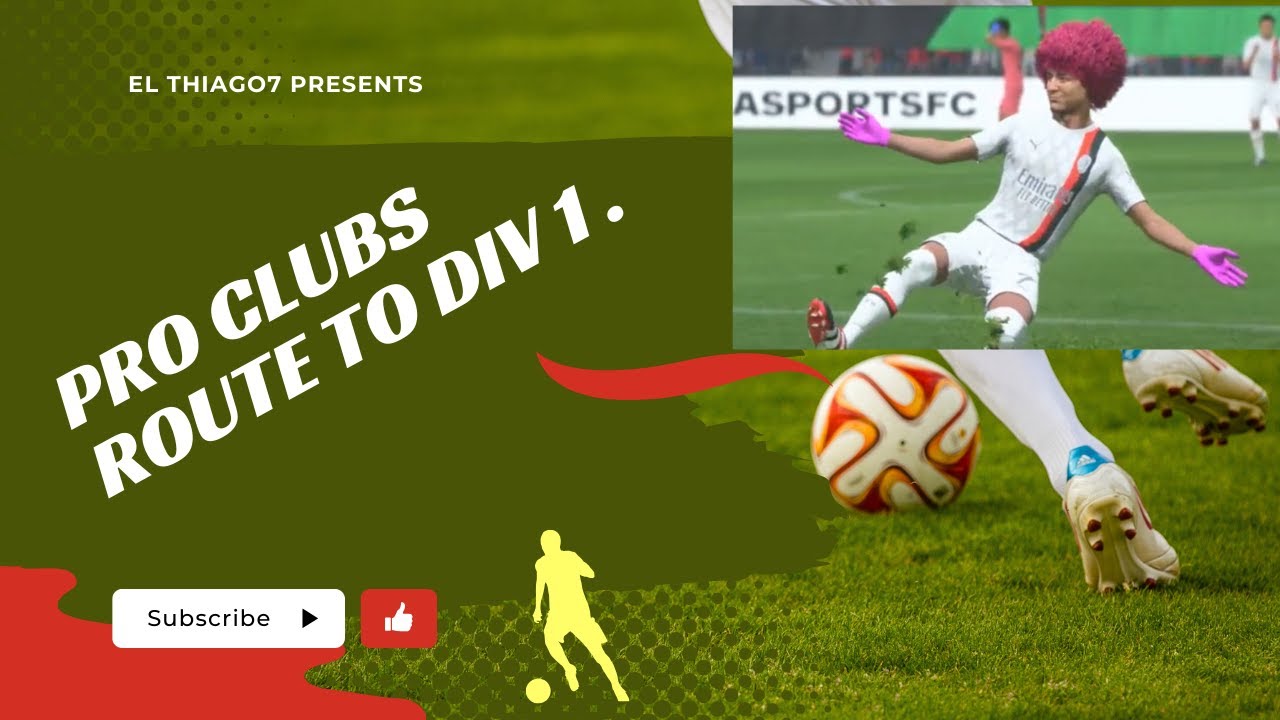 EAFC 24 | Pro Clubs Journey: Road to Division 1