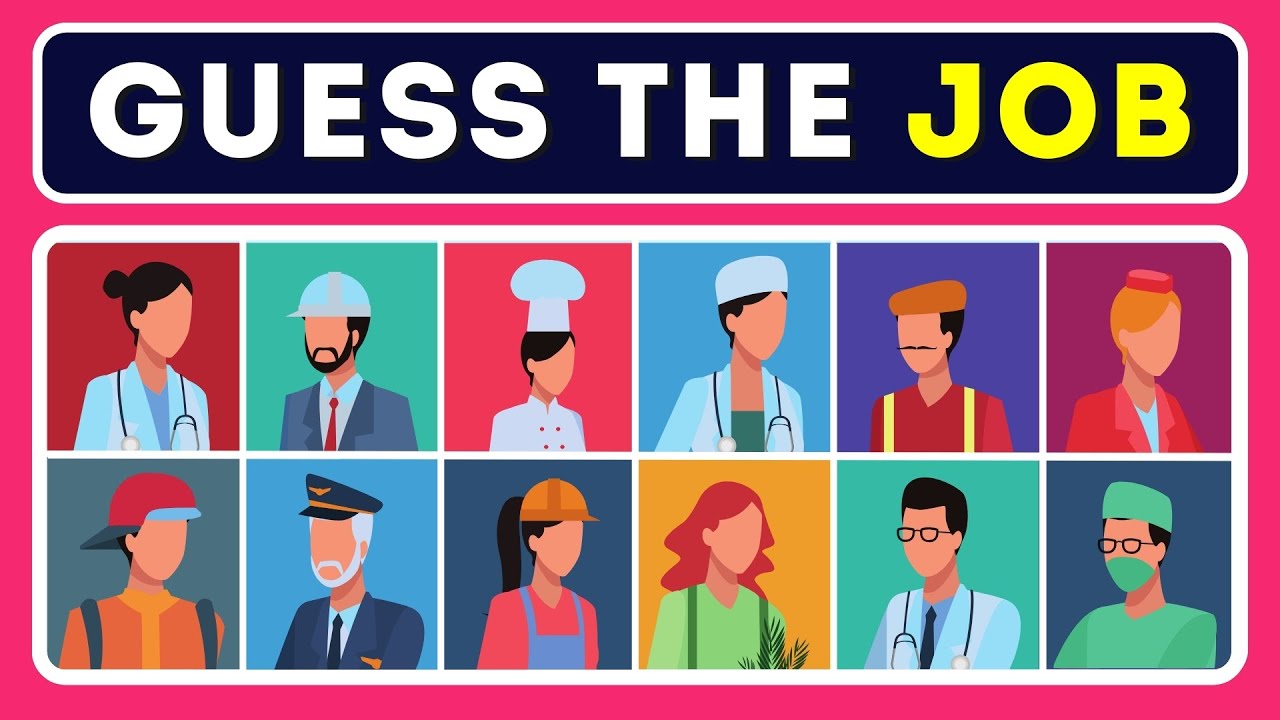 Guess the Job! Quiz 4: Jobs and Occupations | English Vocabulary Games 🎲