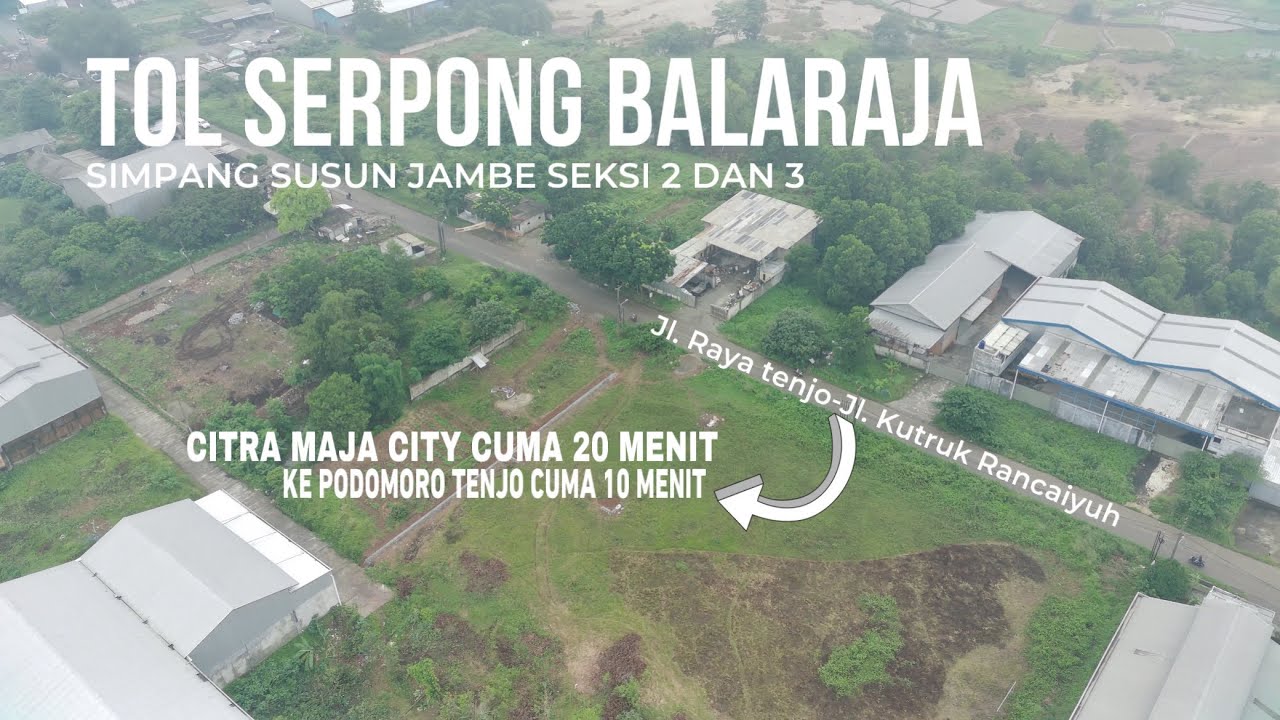 TOL SERPONG BALARAJA SEKSI 2 DAN 3 UPDATE PEMBEBASAN LAHAN AKHIR TAHUN DESEMBER 2024