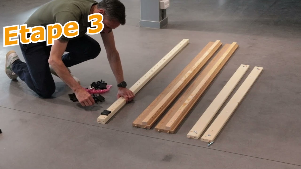 SOMMIERS EN KIT - Montage Decokit