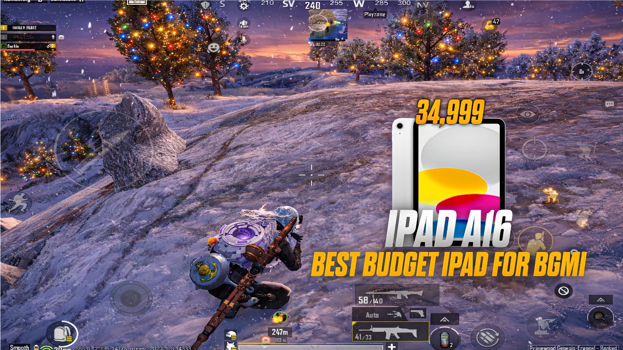 iPad 11 A16 BGMI Graphics Test (SMOOTH+ EXTREME) 🔥 | PUBG Mobile Gaming 2026 | With Best Sensitivity