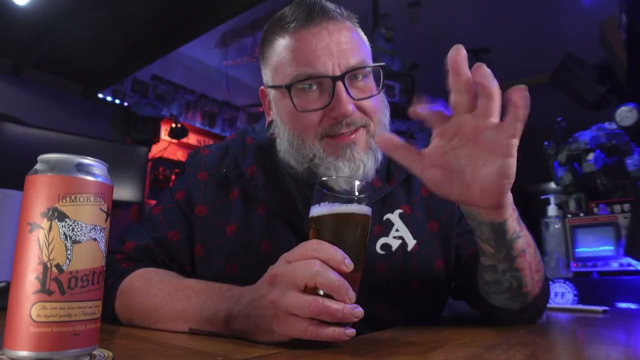 Обзор пива Massive Beer Review 4740 Human Robot Brewing Rosten Smoked Lager