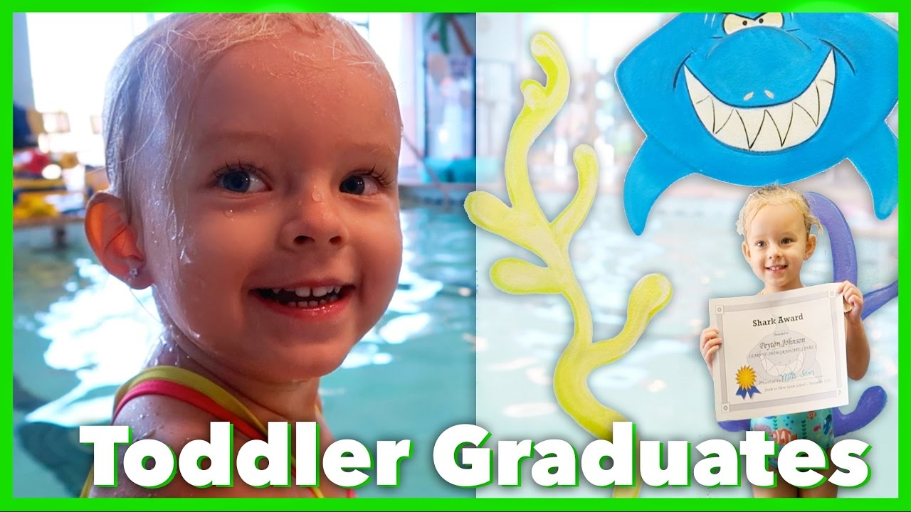 🎓 TODDLER GRADUATES SWIM SCHOOL!  🏊