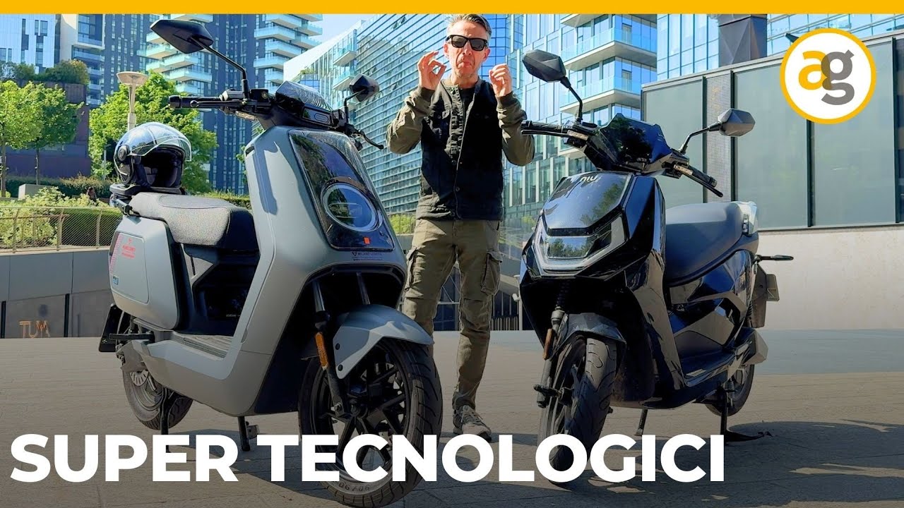 NUOVI SCOOTER ELETTRICI NIU. FQi e NQiX Test Ride (anche in autostrada)