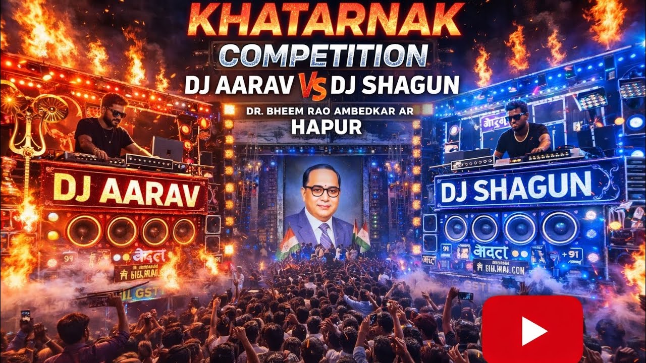 Dj Shagun Vs Dj Aarav Hapur Khatarnak 😱Competition Hapur 14 April 2026
