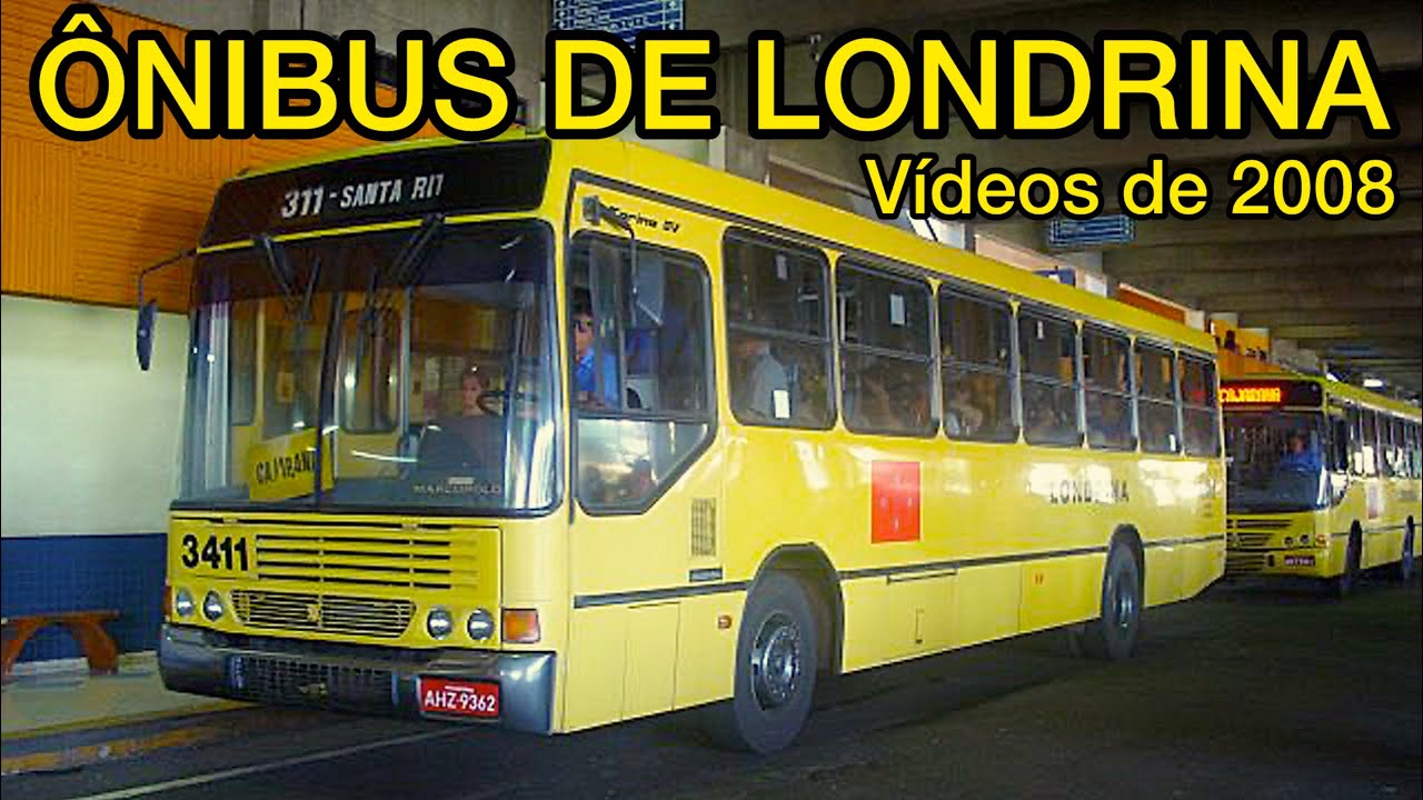 ÔNIBUS DE LONDRINA - VÍDEOS DE 2008