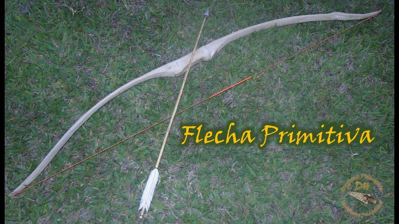 Flecha Primitiva: Preparação e Colagem das Penas