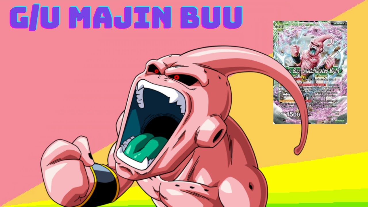 Green/Blue Majin Buu Deck Profile! - A Token Of My Appreciation (it's the same joke haha!!)