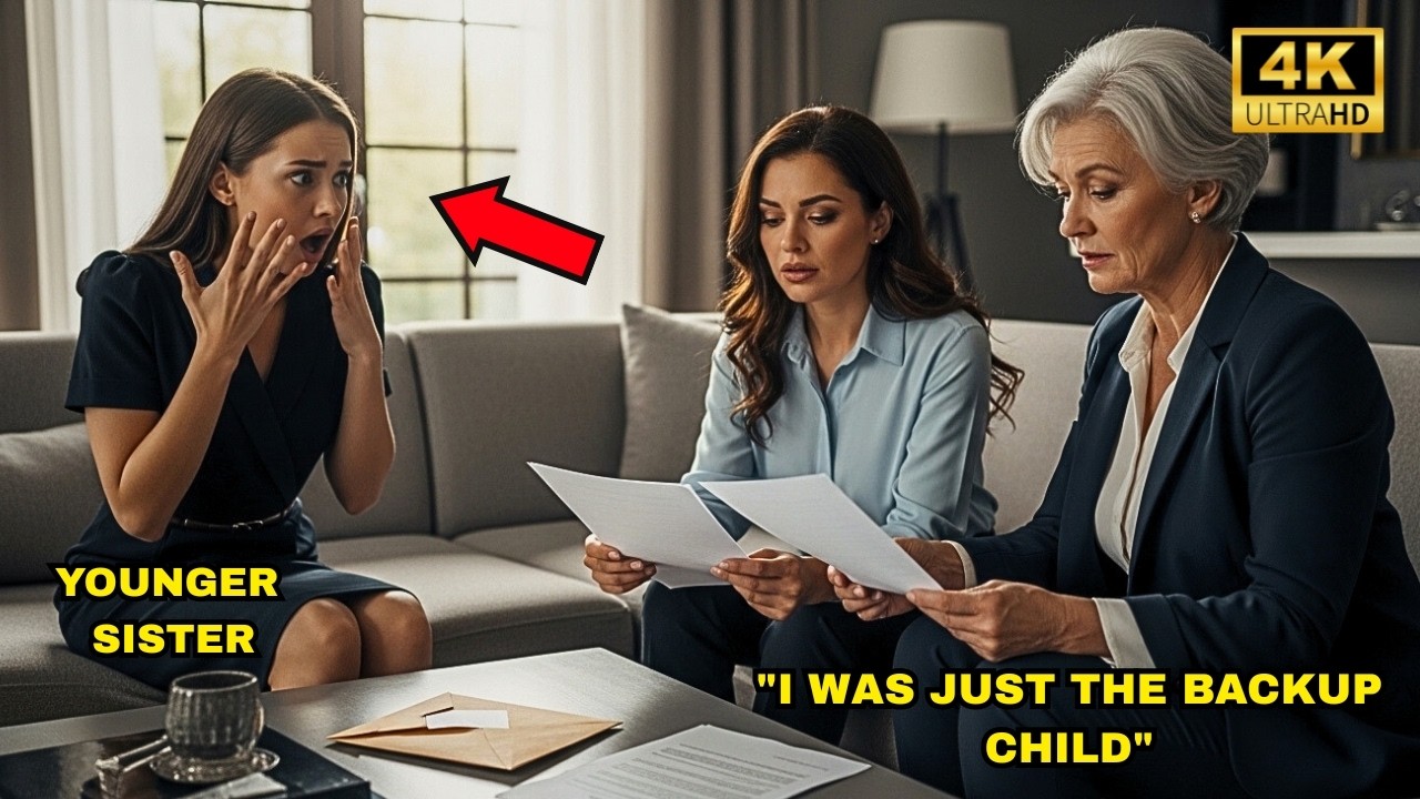 My Sister Said I Was Just the Backup Child — The Will Reading Changed Her Face