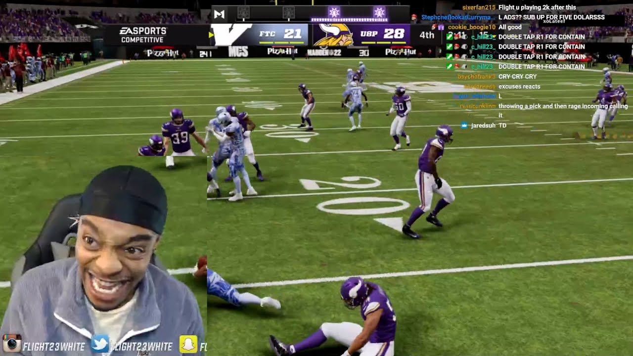 $28,000 MUT 22 but 0% SKILL... FlightReacts Rages & turns into CryBaby after CHOKING ANOTHER LEAD😭