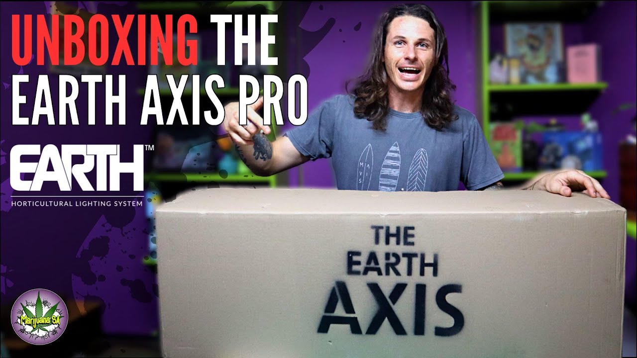 Unboxing and Setup Tutorial of Full Spectrum LED Growlight - Earth Axis Pro 560watt