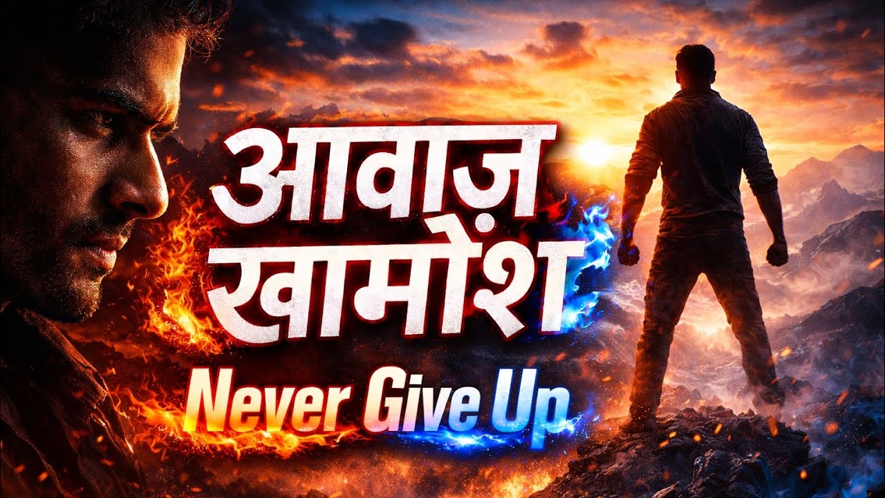 आवाज सीखना है 🔥 पर हौसला जिंदा है | Never Give Up 👆 | Powerful Motivational Song 
