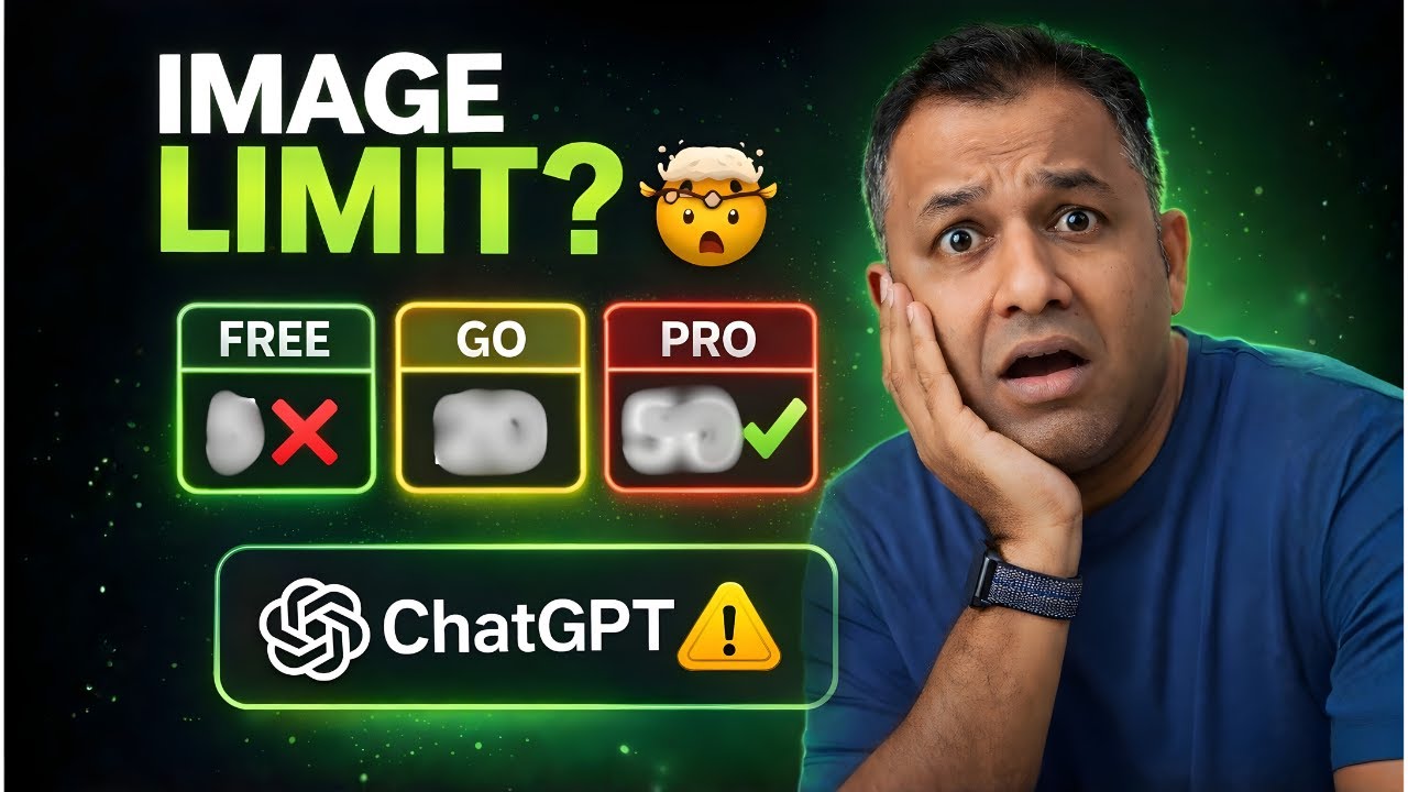 ChatGPT Go & Plus Image Generation Limit - Free vs Paid Photo Creation Limit in ChatGPT