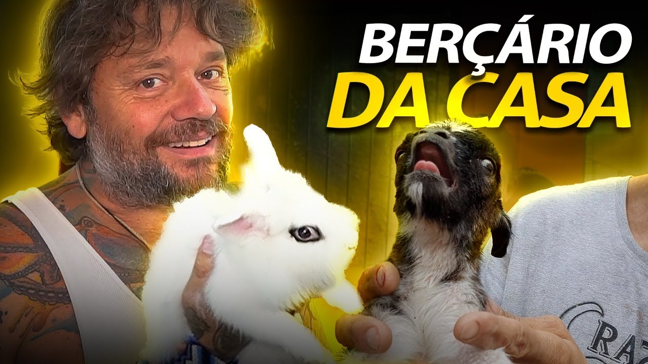 VISITANDO O BERÇÁRIO DA CASA DOS BICHOS!