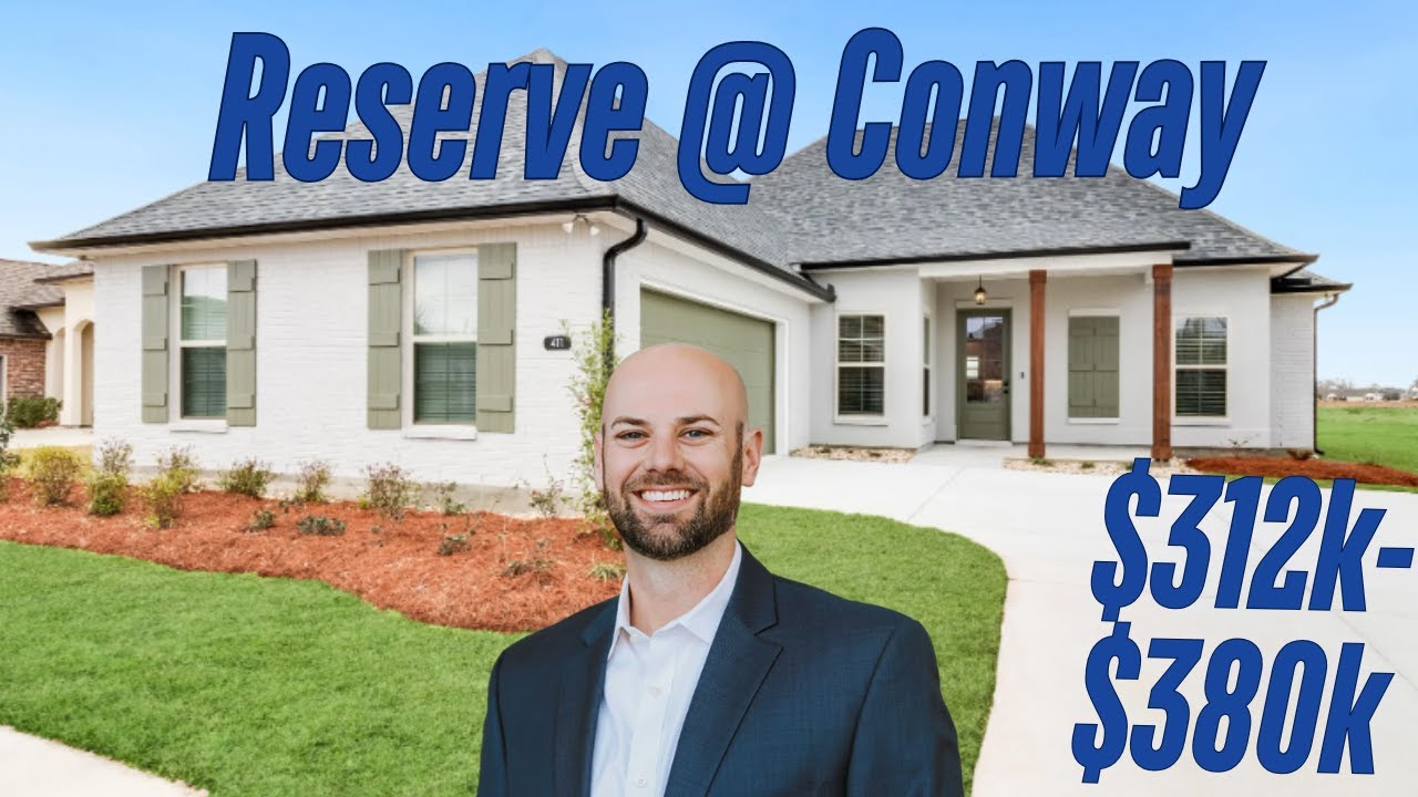 The Reserve at Conway (DSLD) Tour | Why Gonzales New Homes Shine ($312K+)