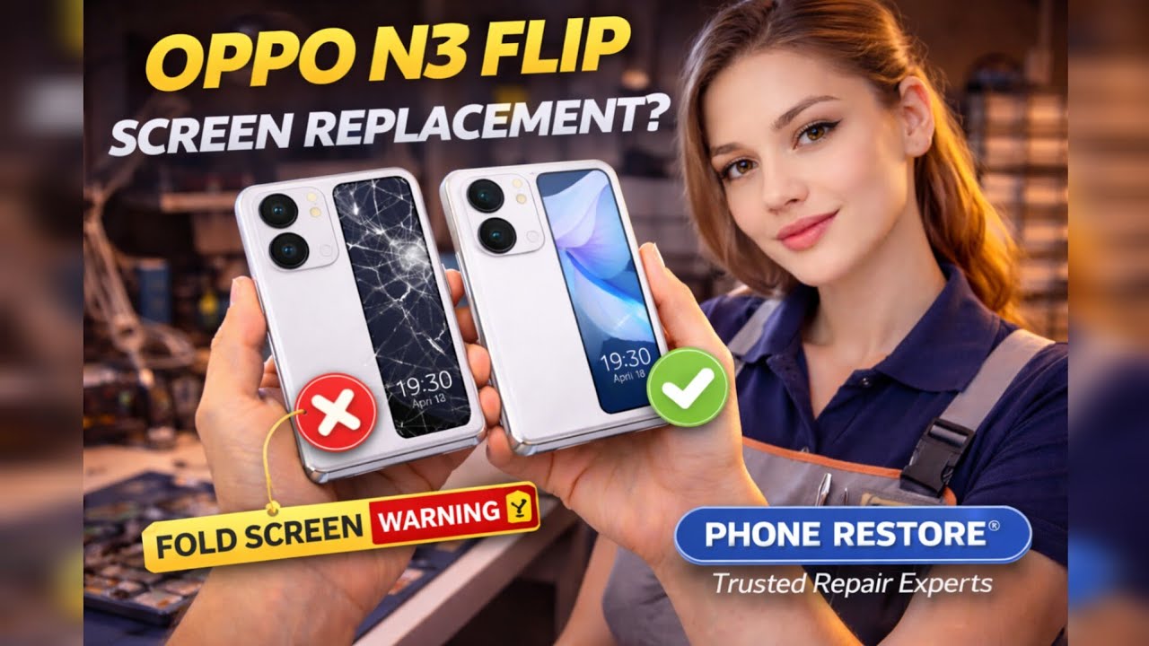 Oppo Find N3 Flip Screen Replacement - Phone Restore