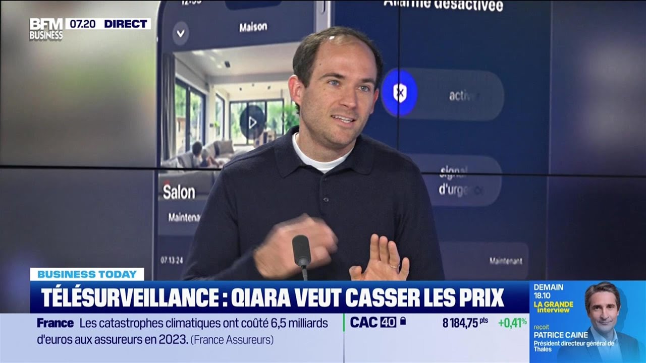 Alexis Bidinot (Qiara) : T&eacute;l&eacute;surveillance, Qiara veut casser les prix