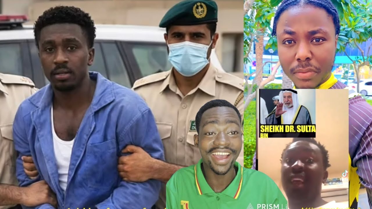NPP boy who thr3atened to sh00t prez Mahama arrested in Dubai for 1nsulting Sharjah prince 