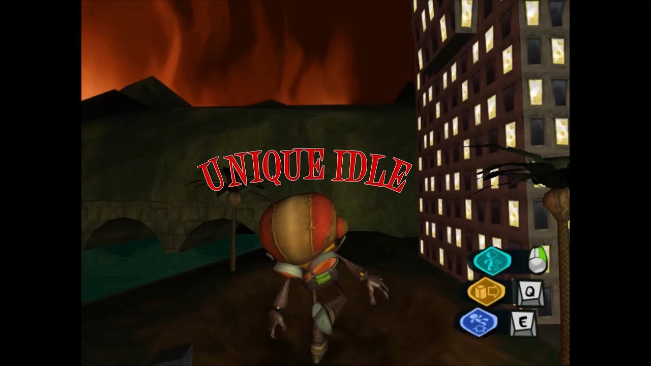 Psychonauts - Unique Idle animations