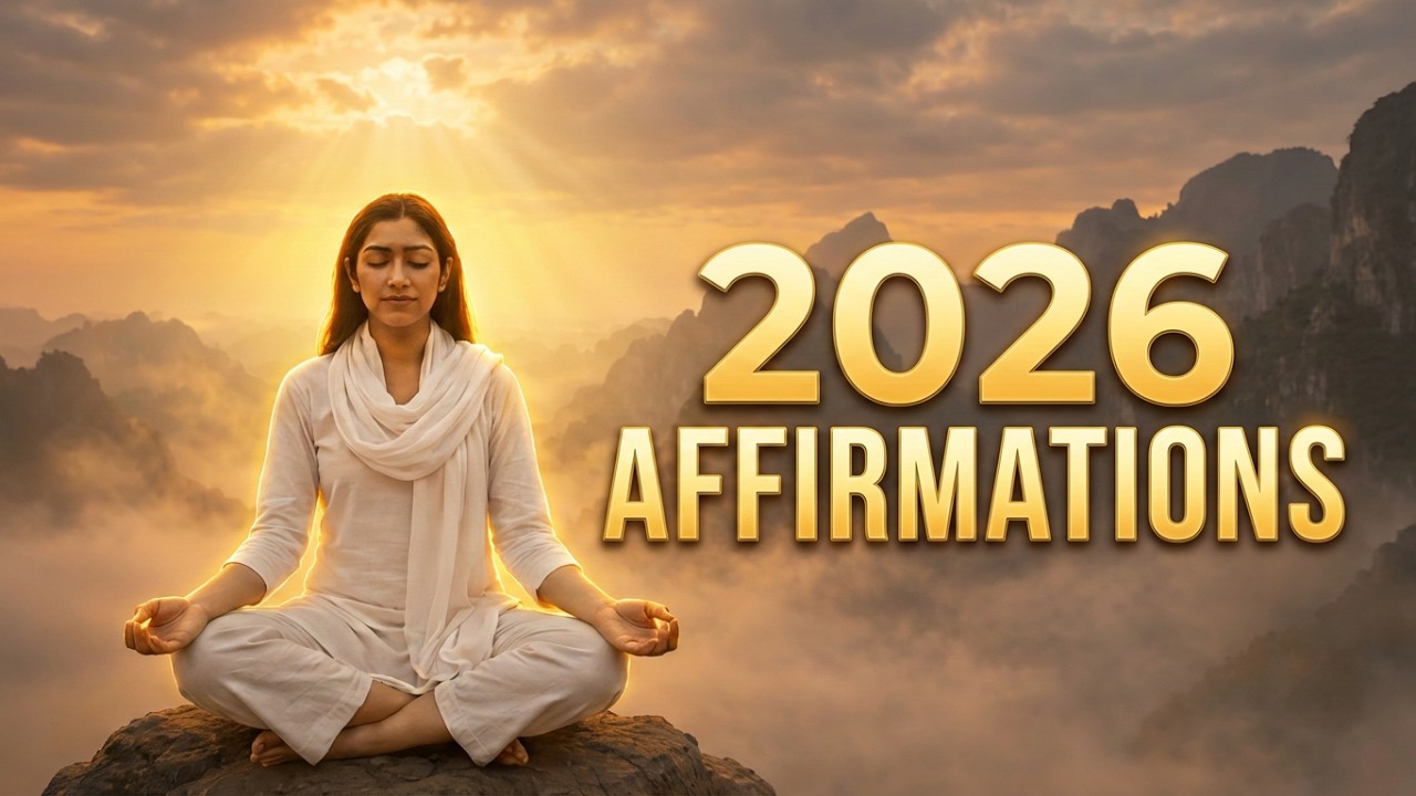 2026 Affirmations for Health, Wealth, Peace & a New Beginning | Morning Positive Energy