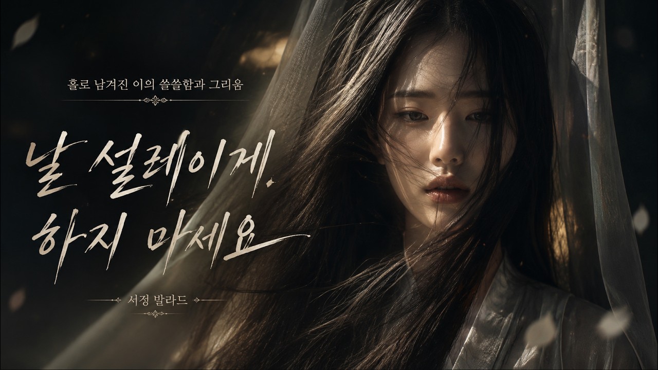 [ MV ] 날 설레이게 하지 마세요ㅣ사극 OSTㅣ서정적인 국악발라드ㅣ힐링음악ㅣ잠안올때ㅣ노래명곡ㅣ조선팝ㅣ퓨전ㅣ위로ㅣ새벽감성ㅣK판타지ㅣ국악 OSTㅣ애절한ㅣ감성뮤비ㅣ가사ㅣ이별ㅣ눈물ㅣ