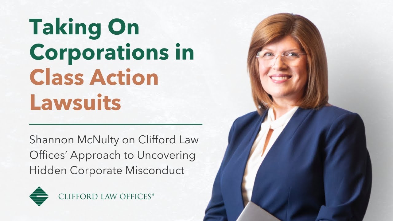 Shannon McNulty: Taking On Corporations in Class Action Lawsuits