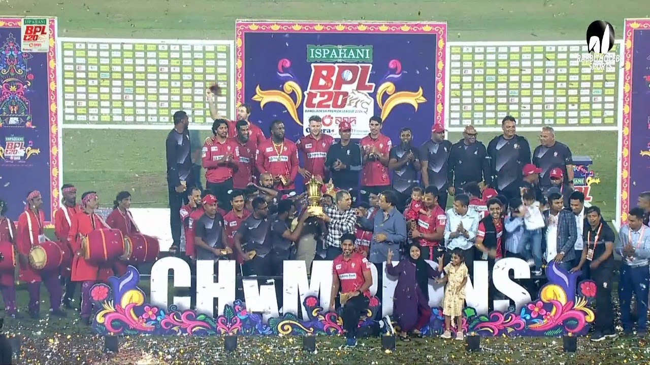 Prize Giving Ceremony | Comilla Victorians vs Fortune Barishal | Final | Season 10 | BPL 2024