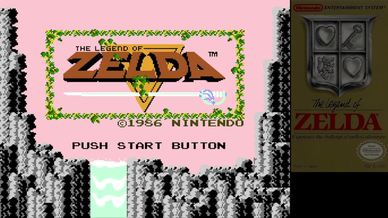 The Legend of Zelda (NES) - First time playing. [01]
