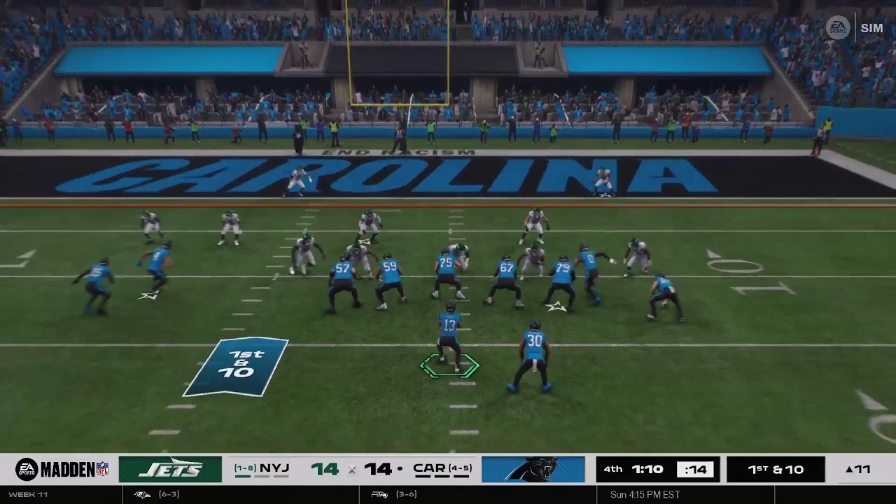 Madden NFL 27 Panthers S1 W11