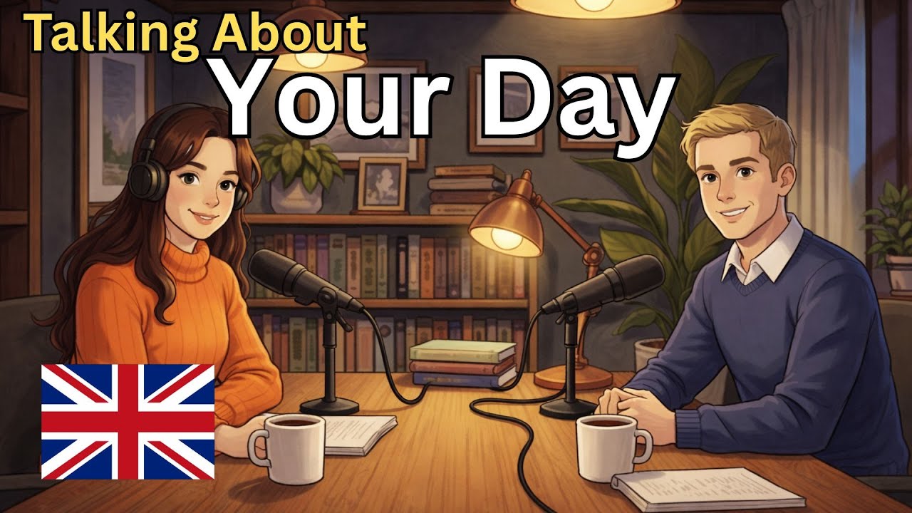 How to Talk About Your Day in English | English Conversation Practice