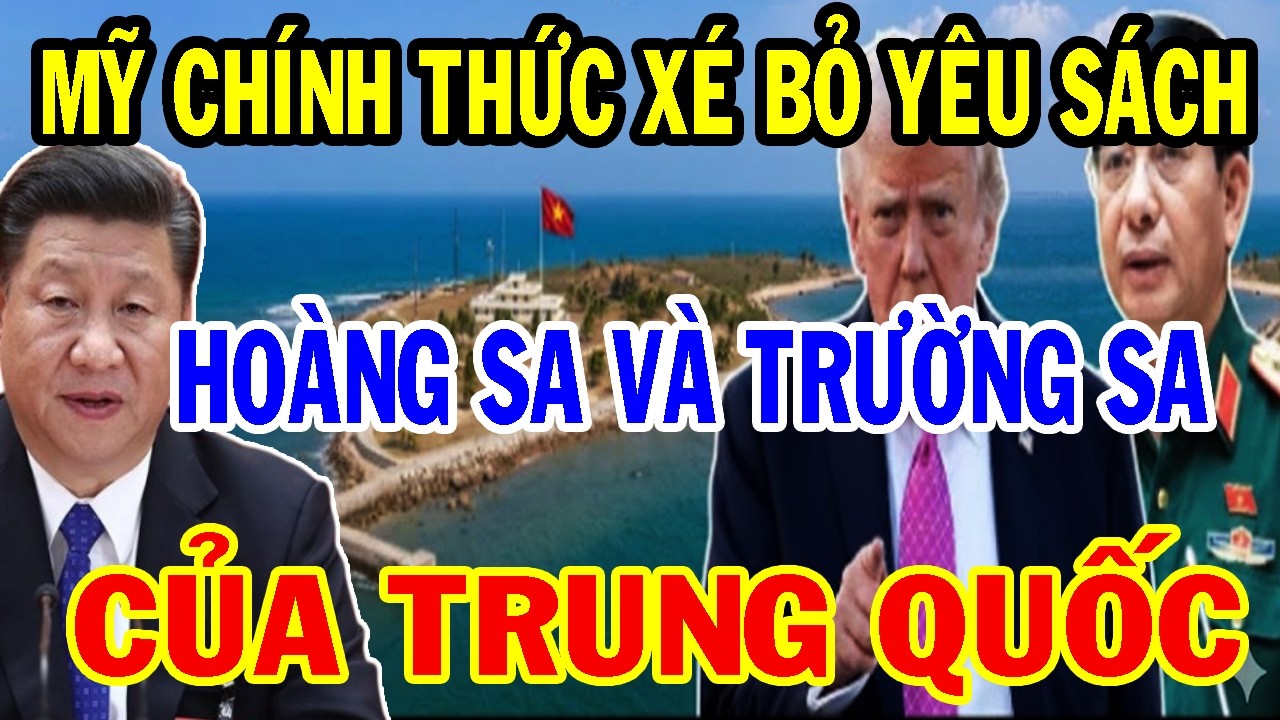 Cả Thế Giới Chấn Động: Mỹ Khẳng Định Sẽ Đòi Lại Chủ Quyền Biển Đông Từ Trung Quốc Cho Việt Nam.