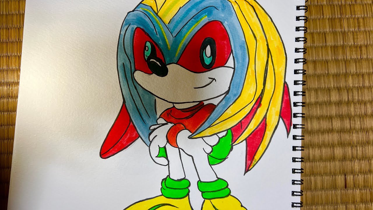 Adorable anime drawing 