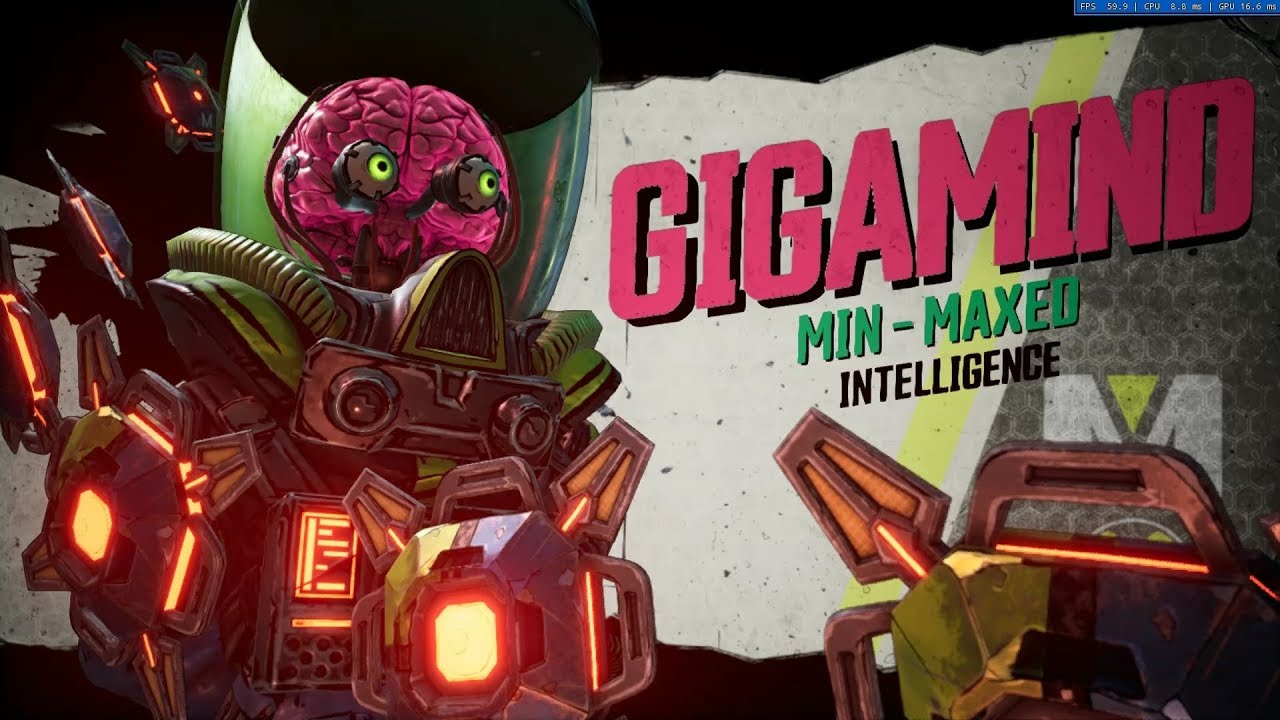 Borderlands 3 - Kill Gigamind, the walking Brain AI, rare drop (Hostile Takeover)