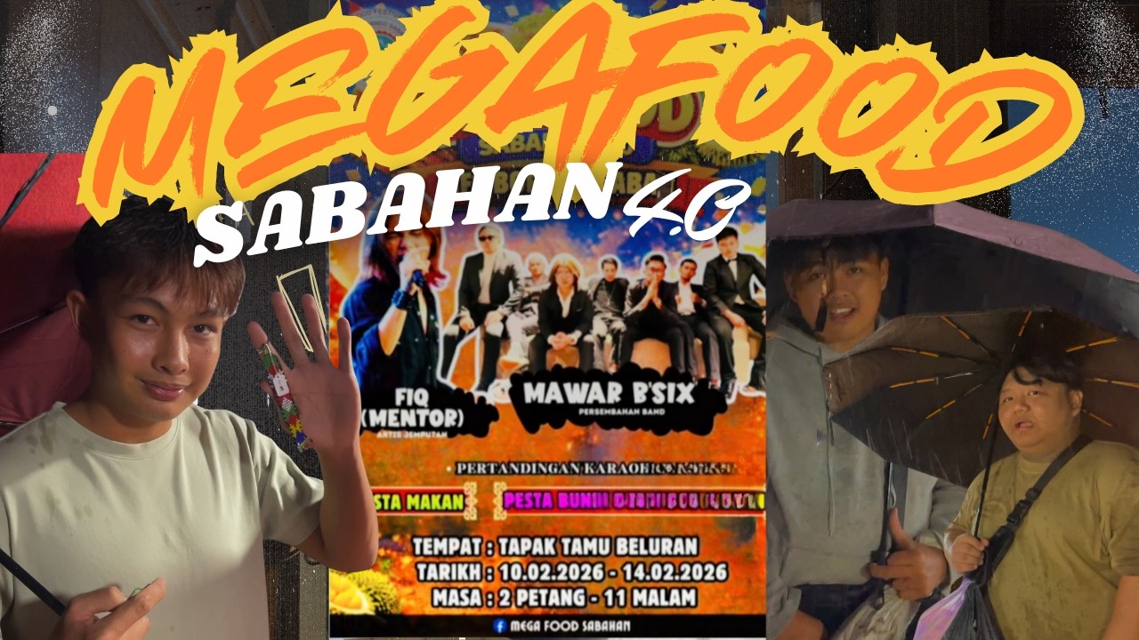 MENCARI YANG TIADA! - Megafood Sabahan 4.0 Vlog