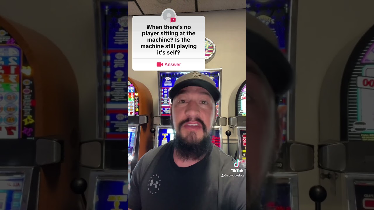 Idle slot machines? What is a slot machine doing when no one is playing. #slotmachine #slots #casino