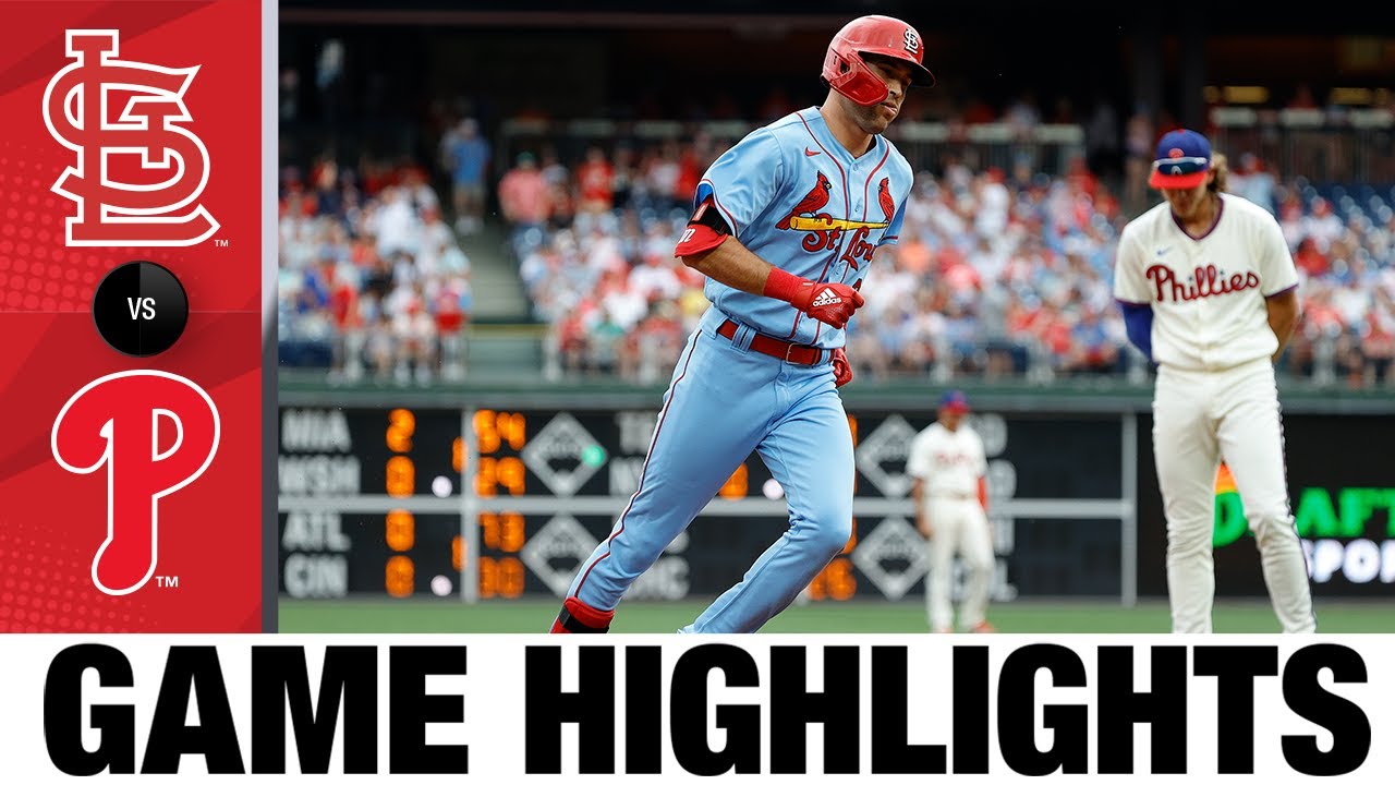 Cardinals vs. Phillies Game Highlights (7/2/22) | MLB Highlights